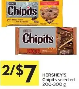IGA Hershey's Chipits 200-300g offer