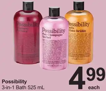 Pharmasave Possibility 3-In-1 Bath 525ml offer