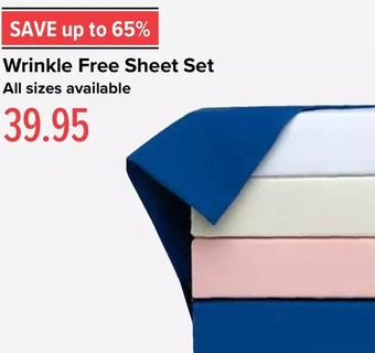 Linen Chest Wrinkle free sheet set offer