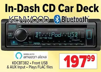 2001 Audio Video Kenwood in-dash cd car deck offer