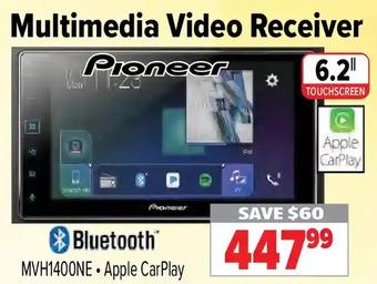 2001 Audio Video Pioneer multimedia video receiver offer