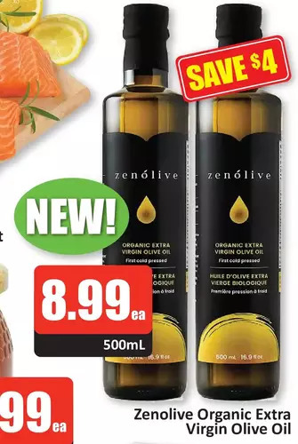 Starsky Zenolive organic extra virgin olive oil offer
