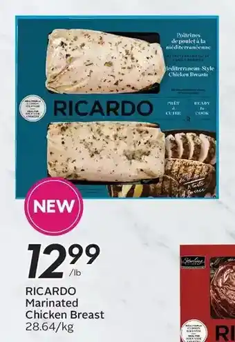 Sobeys Ricardo marinated pork chop or tenderloin offer