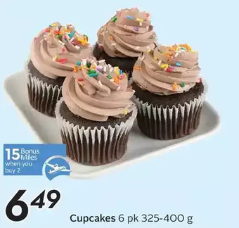 Sobeys Cupcakes offer