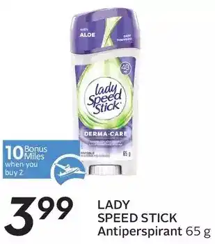 Sobeys Lady speed stick antiperspirant offer