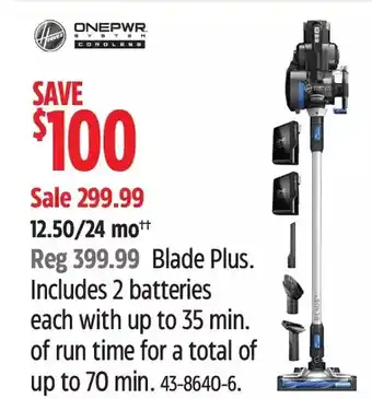 Canadian Tire Blade plus offer