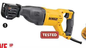 Canadian Tire Dewalt vsr reciprocating saw offer