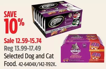 Canadian Tire Dog and cat food offer
