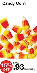 Bulk Barn Candy corn offer