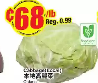 Btrust Supermarket Cabbage offer