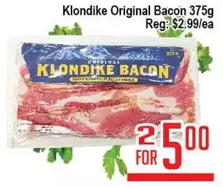 Skyland Foodmart Klondike original bacon offer