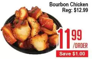 Skyland Foodmart Bourbon chicken offer