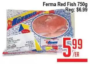 Skyland Foodmart Ferma red fish offer