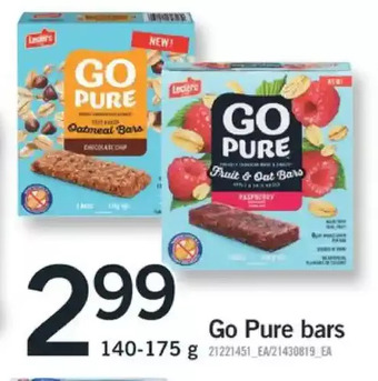 Fortinos Go pure bars offer