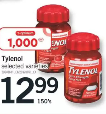 Fortinos Tylenol offer