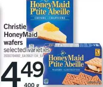 Fortinos Christie honeymaid wafers offer