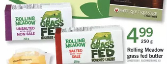 Fortinos Rolling meadow grass fed butter offer