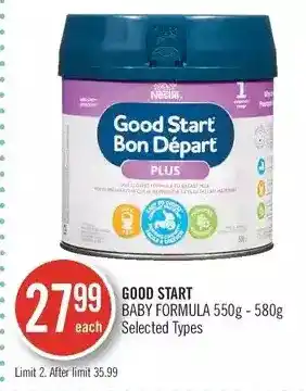 Shoppers Drug Mart Good start baby formula offer