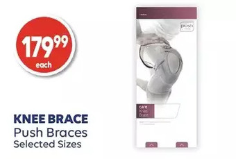 Shoppers Drug Mart Knee brace push braces offer