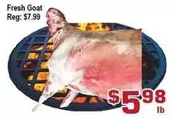 Top Food Supermarket Fresh goat offer
