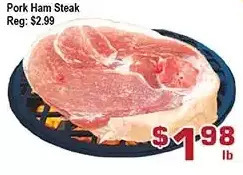 Top Food Supermarket Pork ham steak offer