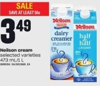 Loblaws Neilson Cream 473ml/1L offer