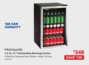 Visions Electronics Frigidaire 4.4 cu. ft. freestanding beverage centre offer