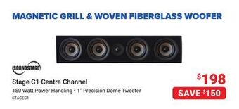 Visions Electronics Soundstage stage c1 centre channel offer