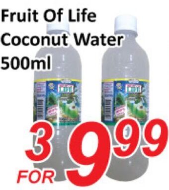 Seasons Foodmart Fruit of life coconut water offer