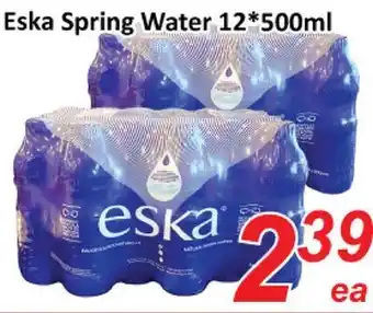 Seasons Foodmart Eska spring water offer