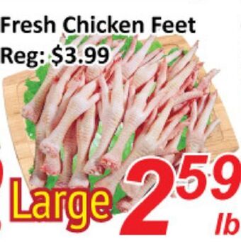 Seasons Foodmart Fresh chicken feet offer
