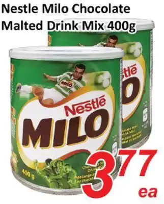 Seasons Foodmart Nestle milo chocolate malted drink mix offer