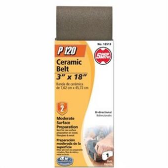 Lowe's Shopsmith 120-grit sanding belt offer