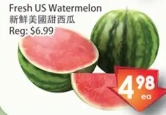 Fresh Palace Supermarket Fresh us watermelon offer