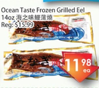 Ocean taste frozen grilled eel