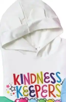 Walmart Kids' patpat care bears graphic hooded sweatshirt offer