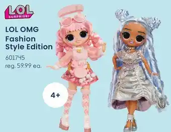 Toys R us Lol omg fashion style edition offer