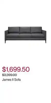 Hudson's Bay James ii sofa offer