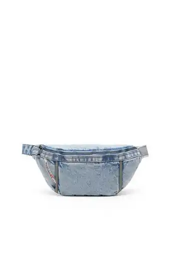 Diesel Belt bag in marbled denim offer