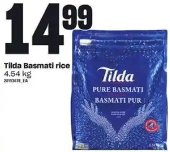 Loblaws Tilda Basmati Rice 4.54Kg offer