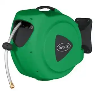 Lowe's Scotts auto water hose reel- 98 ft. x 1/2-in hose offer