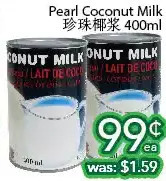 Ample Food Market Pearl coconut milk offer