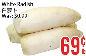 Bestco Food Mart White radish offer