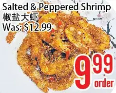 Bestco Food Mart Salted & peppered shrimp offer