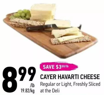 Coppa's Fresh Market Cayer havarti cheese offer