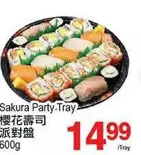 T&T Supermarket Sakura party tray offer