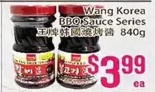 Grant's Foodmart Wang korea bbq sauce series offer