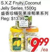 Foody World S.x.z fruity coconut jelly series offer