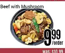 Nations Fresh Foods Beef with mushroom offer