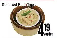 Nations Fresh Foods Steamed beef tripe offer